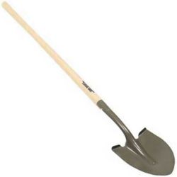 Shovel, Round Point 45" Wood Handle Truper 031173