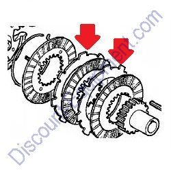 22311822610 PLATE, CLUTCH for Honda Engines