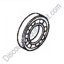 91001878003 BEARING, RADIAL BALL, 62/22 for Honda Engines