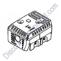 18320ZF1H51 PROTECTOR, MUFFLER (SILENT) for Honda Engines