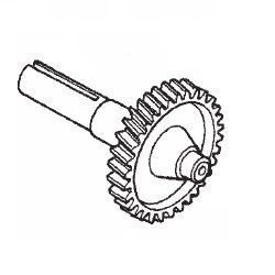 23710ZE2621 SHAFT, P.T.O. (46T) for Honda Engines