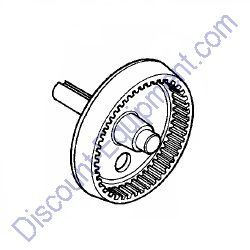 23710883740 SHAFT, P.T.O. (86T) for Honda Engines