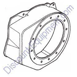 19610ZE3010ZA COVER, FAN "R280" (POWER RED) for Honda Engines