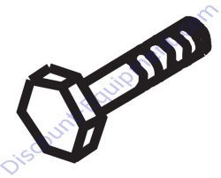 1207 HHCS 5/16-18 X 1.3/4" for Multiquip Mortar Mixers