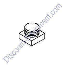 46774 Plug 3/4 NPT Magnetic Sq Hd. for Toro/Stone Mixers