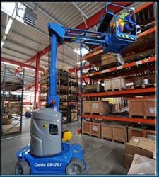 Genie GR-26J Runabout Aerial Work Platform Electric Rear Wheel