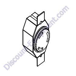 14137 Receptacle 240V 30A twist lock Generac Magnum MLT4250 Light Tower