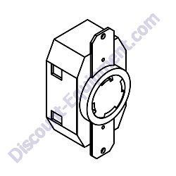 65488 Receptacle 240V 30A twist lock Generac Magnum MLT4250 Light Tower