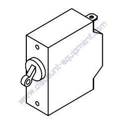 14249 Breaker 15A 250V 1-Pole Generac Magnum MLT4250 Light Tower