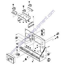 12628 Control Panel Assembly Complete Generac Magnum MLT4250 Light Tower