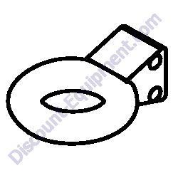 19335B Hitch pintle eye adj 3.00 ID Generac Magnum MLT4250 Light Tower