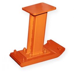 460XA Multiquip / Mikasa Rammer Foot 4.5" x 12" Steel For MT54/55/60/62