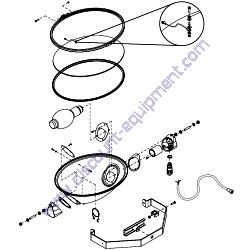 13601 Light Fixture Assembly Quick Disconnect Generac Magnum MLT4250 Light Tower **NO LONGER AVAILABLE**