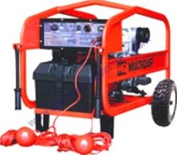 Multiquip QP3Ti Trash Pump, 3" Suction, 396 GPM, 95 ft. MAX Head; Honda iGX270 Gas Engine