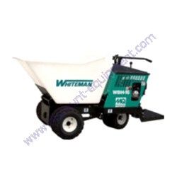 Multiquip Whiteman WBH-16EF Concrete Buggy Ride-On 16 cu ft GX390 Electric Start Honda Engine w/ Foam-Filled Tires