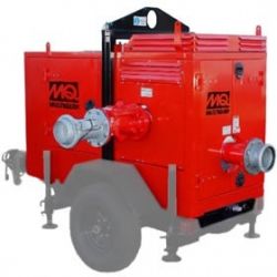 Multiquip AP6AS - 2300 GPM (6") ActivPrime Skid Mounted Diesel Trash Pump w/ Auto st/sp Canopy NLA