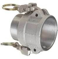 Coupler QB-600-DC 6" Female Coupler X Male NPT, Aluminum, Part B