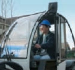 Genie Telehandler Fully enclosed cab with Air conditioning (GTH-636)