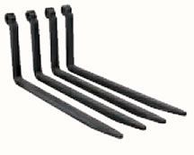 Genie Telehandler Set of 2 48 in block/cubing tines 2X4X48in.