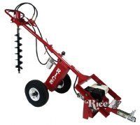 Rice Hydro DIRTDAWG-9HON-T Torque Series Towable Auger, Honda Engine, 351 ft lbs torque High Pressure Pump System