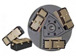 EDCO A121 Grinder Startup Pack 10 (3 PCDymaSerts, 3 Cases, 6 Wedges)