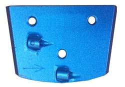 EDCO QC-PCD1-L PCD Magna-Trap LH (Blue) for Single & Dual Disc Grinders