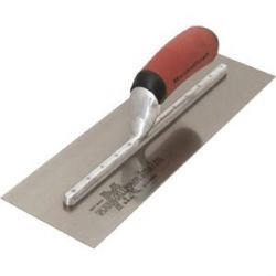 10 X 4 Finishing Trowel Curved DuraSoft Handle(Marshalltown MXS55D) 13201