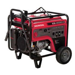 Honda EB4000x Recoil Start 4000W 120/240v GFCI Protected Commercial GX Engine Generator 660560
