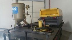 Sandblast Trailer Pkg Rental