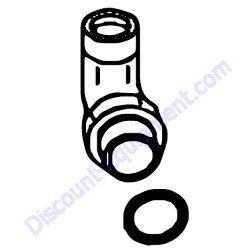 03734 76080 Nipple Elbow Airman PDSF330DP and PDS400S-6E1 Air Compressor