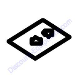 52728 50810 Cushion Rubber Airman PDSF330DP and PDS400S-6E1 Air Compressor
