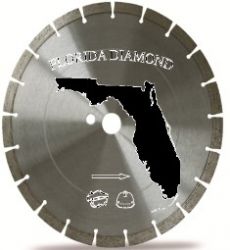 GGP12G* Florida Diamond 12" x .120" x 1"-20mm General Purpose - 14mm Jumbo Segments 14mm