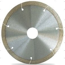 GCTR80CP Florida Diamond 8" x .060 x 5/8 Continuous Rim Slotted Tile Blades - Supreme Series 7mm