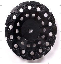 GTTAW40P Florida Diamond 4" T-Seg Cup Wheel, 7/8"-5/8" T-Seg Cup Wheel