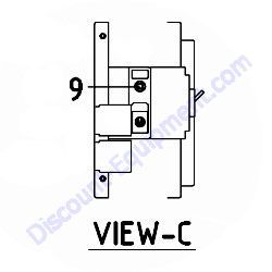 REF #9 - 46120 36300 Circuit Breaker Airman SDG13LAX-8E1 Generator