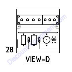 REF #28 - 46120 44300 Circuit Breaker Airman SDG13LAX-8E1 Generator