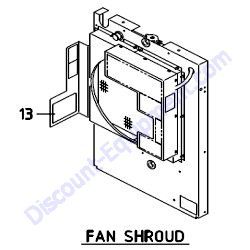 REF #13 - 39178 49120 Plate Notice Airman SDG13LAX-8E1 Generator