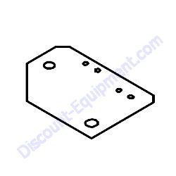 46450 11110 Bracket Airman PDS400S-6C3 Air Compressor