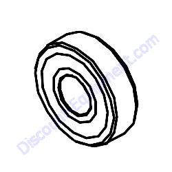 21406 28700 Bearing Rotor Airman PDS185S-6C2 Air Compressor