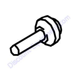 36429 00801 Needle Valve Airman PDS185S-6C2 Air Compressor