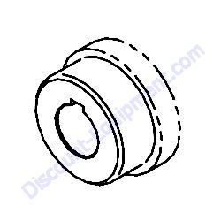21412 07600 Gear Driven Airman PDS185S-6C2 Air Compressor