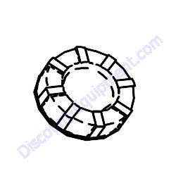 43220 03000 Cap Airman PDS185S-6C2 Air Compressor