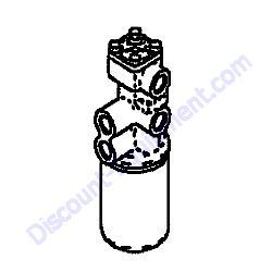 37400 16100 Oil Filter Assembly Airman PDS185S-6C2 Air Compressor