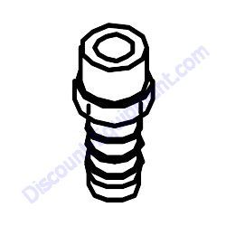 03734 60196 Nipple Airman PDS400S-6B1 Air Compressor