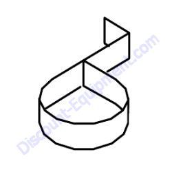 03424 80233 Clip Airman PDS400S-6B1 Air Compressor