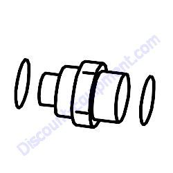 37731 07500 Nipple Airman PDS400S-6B1 Air Compressor