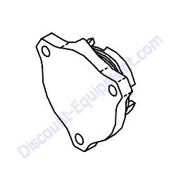 21218 33600 End Cover Airman PDS185S-6C1 Air Compressor