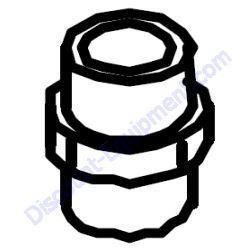 03734 43020 Nipple Airman PDS185S-6C1 Air Compressor
