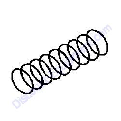 22144 12800 Spring Airman PDS185S-6C1 Air Compressor