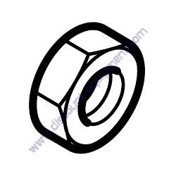 A0000255324 (610304 PSI) Nut Hex Generac Magnum PSI 8L 11L 14L 22L Engines